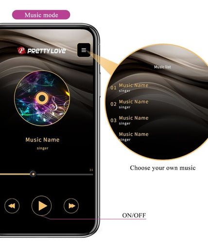 PRETTY LOVE - JAYLEEN VIBRATOR APP AFSTANDSBEDIENING PAARS