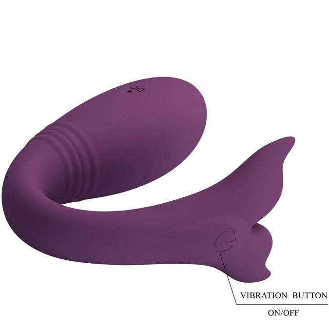 Pretty Love – Jayleen Vibrator met App-afstandsbediening Paars
