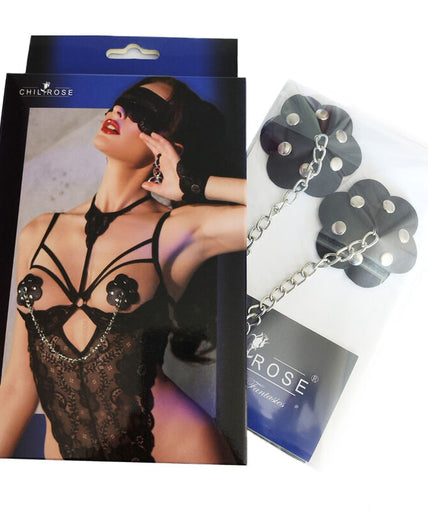 CHILIROSE - CR 4675 NIPPLE COVERS ZWART