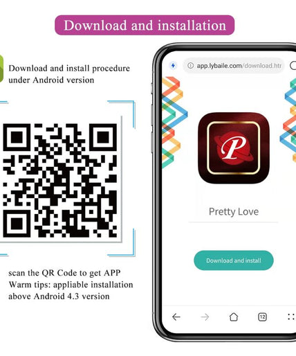 PRETTY LOVE - JEFFERSON APP CONTROLLED ANAL PLUG PURPLE
