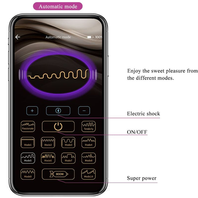 PRETTY LOVE - JEFFERSON APP GESTUURDE ANALE PLUG PAARS