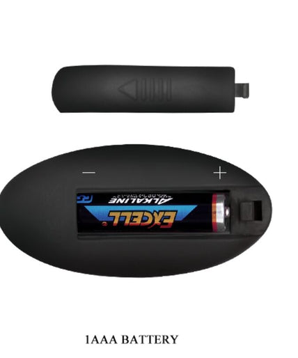 MR PLAY - POWERFUL VIBRATOR REMOTE CONTROL ANAL PLUG BLACK