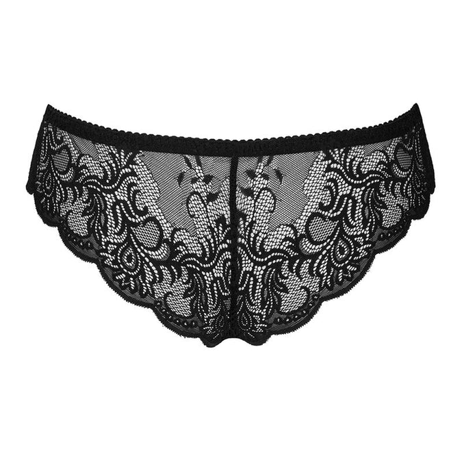 LIVCO CORSETTI FASHION - LOVE STORY LC 90679 PANTY CROTCHLESS BLACK