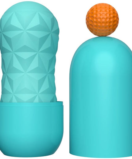 PRETTY LOVE - VICTORIA CASPAR MASTURBATOR AQUA GREEN