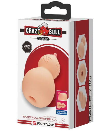 CRAZY BULL - CALABASH BREAST-SHAPED MASTUBADOR