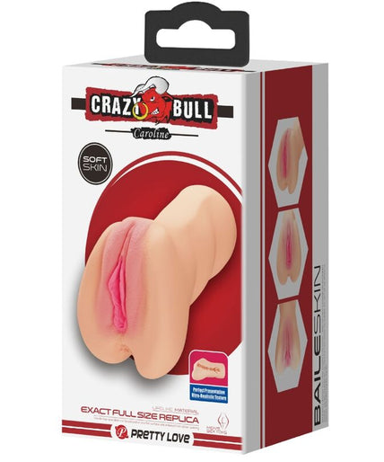 CRAZY BULL - CAROLINE VAGINA-SHAPED MASTUBADOR