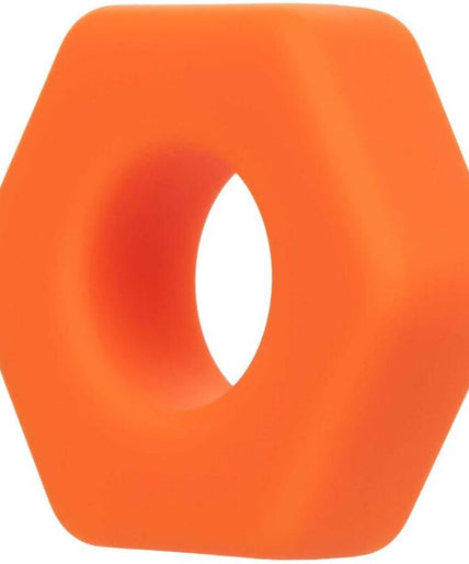 CALEXOTICS - ALPHA PROLONG SEXAGON RING ORANGE