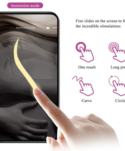 PRETTY LOVE - DOREEN PURPLE RECHARGEABLE VIBRATING EGG
