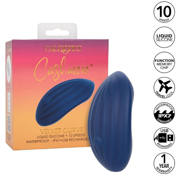 CALEXOTICS - CASHMERE FLUWEEL CURVE BLAUW