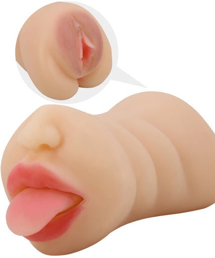 CRAZY BULL - SARAH VAGINA-SHAPED MASTUBADOR DUAL ENTRY