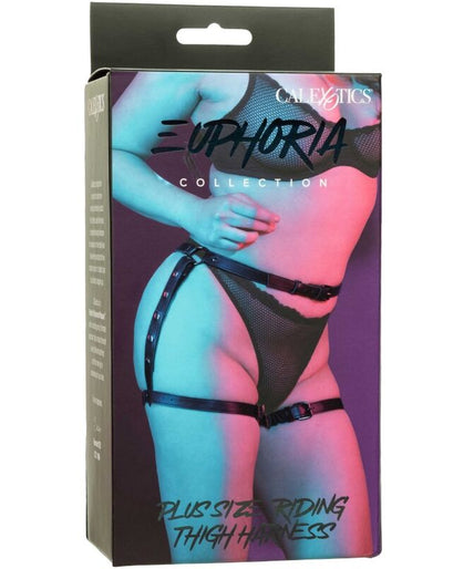 CALEXOTICS - EUPHORIA PLUS SIZE RIDING THIGH HARNESS