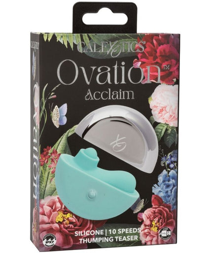CALEXOTICS - OVATION ACCLAIM STIMULATOR AQUA GREEN