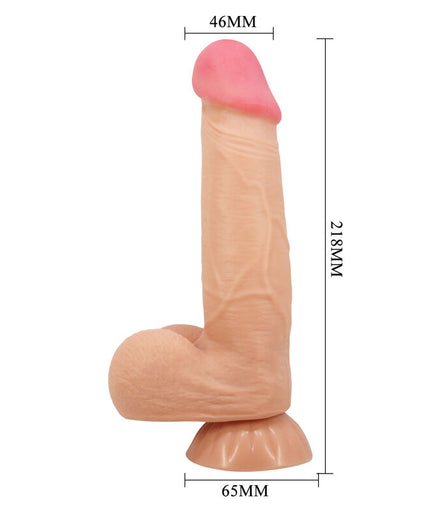 Pretty Love – Sliding Skin Realistic Dildo Flesh 21.8 cm