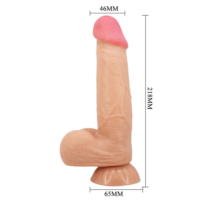 Pretty Love – Sliding Skin Realistic Dildo Flesh 21.8 cm
