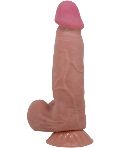 Pleasurements – Pretty Love – Sliding Skin Realistische Dildo Bruin 21,8 Cm