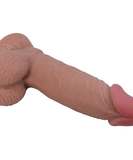 Pleasurements – Pretty Love – Sliding Skin Realistische Dildo Bruin 19,4 Cm
