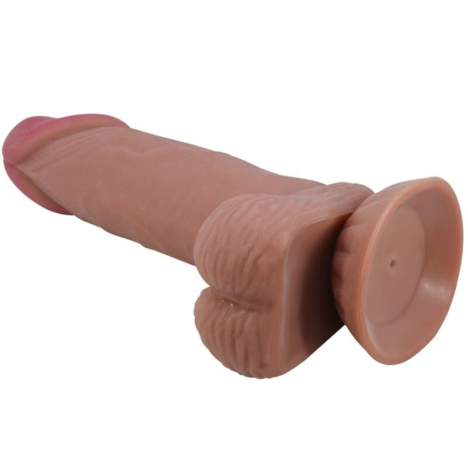 Pleasurements – Pretty Love – Sliding Skin Realistic Dildo Brown 19.4 Cm