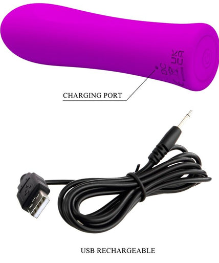 PRETTY LOVE - ALFREDA SUPER POWER VIBRATOR VIOLET