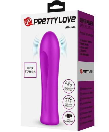 PRETTY LOVE - ALFREDA SUPER POWER VIBRATOR VIOLET