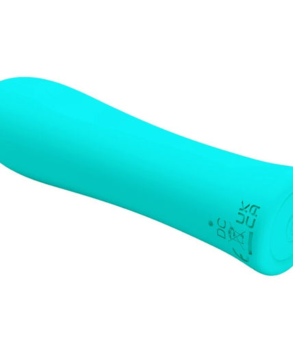 PRETTY LOVE - ALFREDA SUPER POWER VIBRATOR AQUA GREEN