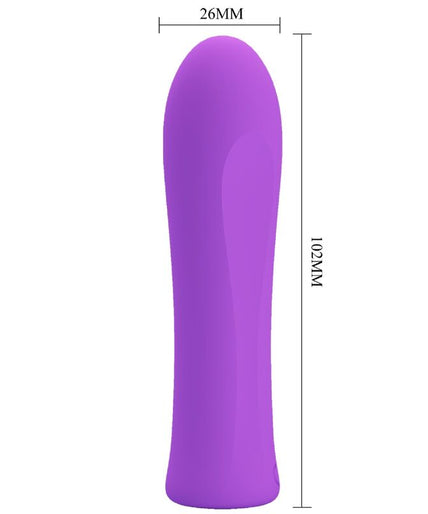 PRETTY LOVE - ALFREDA SUPER POWER VIBRATOR AQUA PURPLE