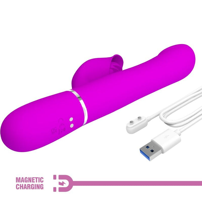 Pretty Love – Rabbit Vibrator Pearls Violet