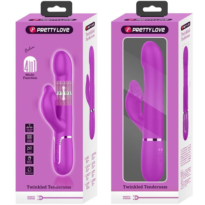 Pretty Love – Rabbit Vibrator Pearls Violet