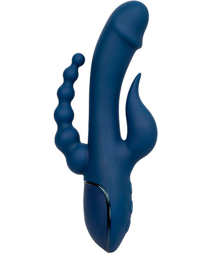 CALEXOTICS - VIBRATOR TRIPLE ORGASM BLUE