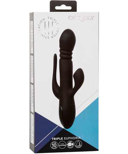 CALEXOTICS - VIBRATOR TRIPLE EUPHORIA BLACK