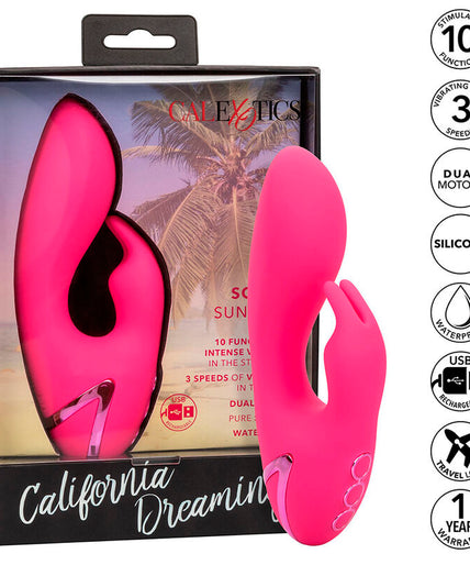 CALEXOTICS - SO. CAL SUNSHINE VIBRATOR RABBIT FUCHSIA BY CALIFORNIA DREAMING