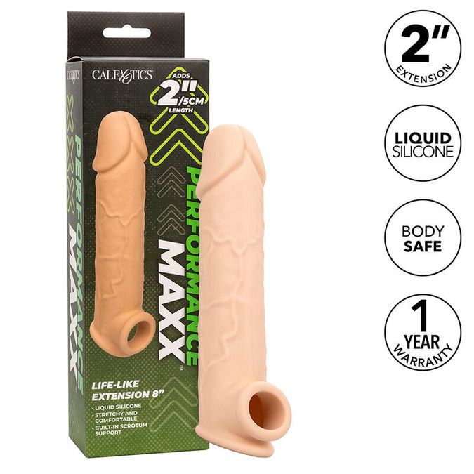 Calexotics – Performance Maxx Life – Like Extension 8 Licht Huid