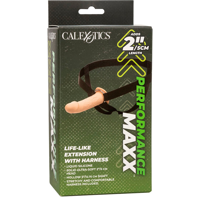Calexotics – Performance Maxx Life – Like Extension met harnas lichte huid
