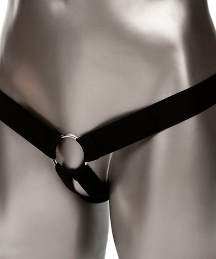CALEXOTICS - PERFORMANCE MAXX LIFE-LIKE EXTENSION WITH HARNESS BROWN SKIN