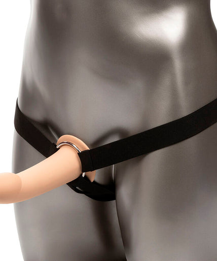 CALEXOTICS - PERFORMANCE MAXX EXTENSION MET HARNESS LICHTE HUIDSKLEUR