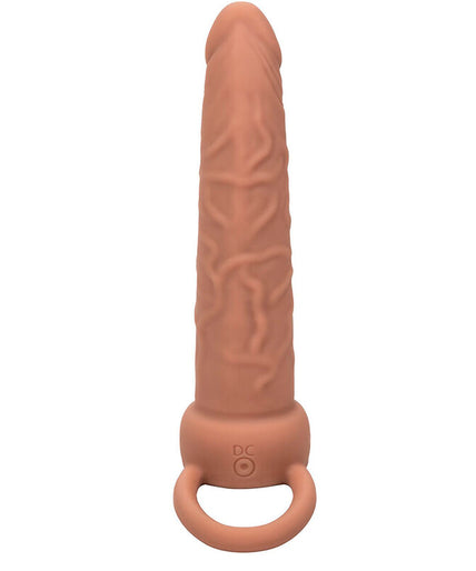 CALEXOTICS - PERFORMANCE MAXX RECHARGABLE DUAL PENETRATOR BROWN SKIN