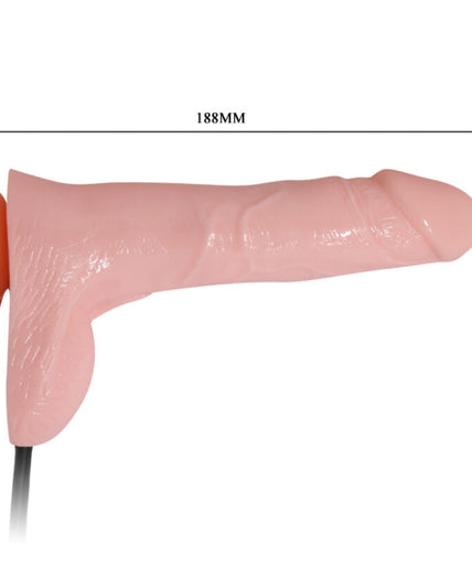 BAILE - INFLATABLE REALISTIC DILDO WITH SUCTION CUP 15 CM