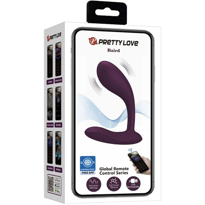 PRETTY LOVE - BAIRD G-SPOT 12 TRILLINGEN OPLAADBAAR LILA APP