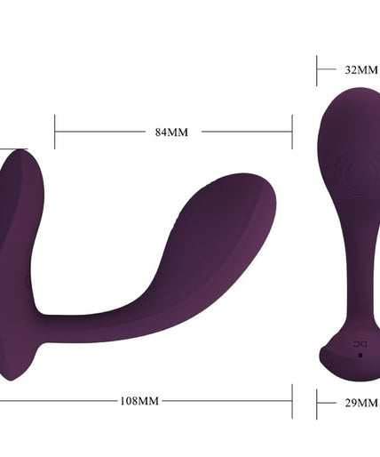 PRETTY LOVE - BAIRD G-SPOT 12 VIBRATIONS RECHARGEABLE LILA APP