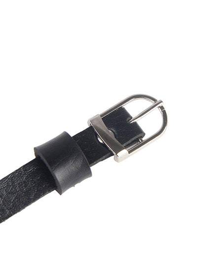 SUBBLIME - CHEST HARNESS LEATHER CHAINS BLACK ONE SIZE