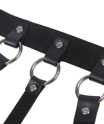 Subblime – Borsttuig met grote ringkettingen One Size