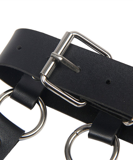 Subblime – Borsttuig met grote ringkettingen One Size