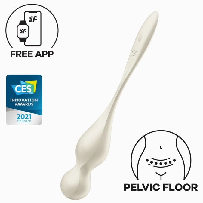 Satisfyer – Love Birds Vibrerende Kegelballen Wit
