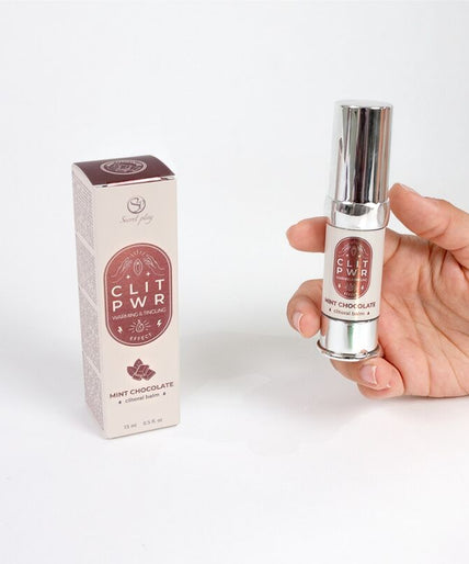 SECRET PLAY - CLIT PWR CLITORIS BALSEM MUNT CHOCOLADE