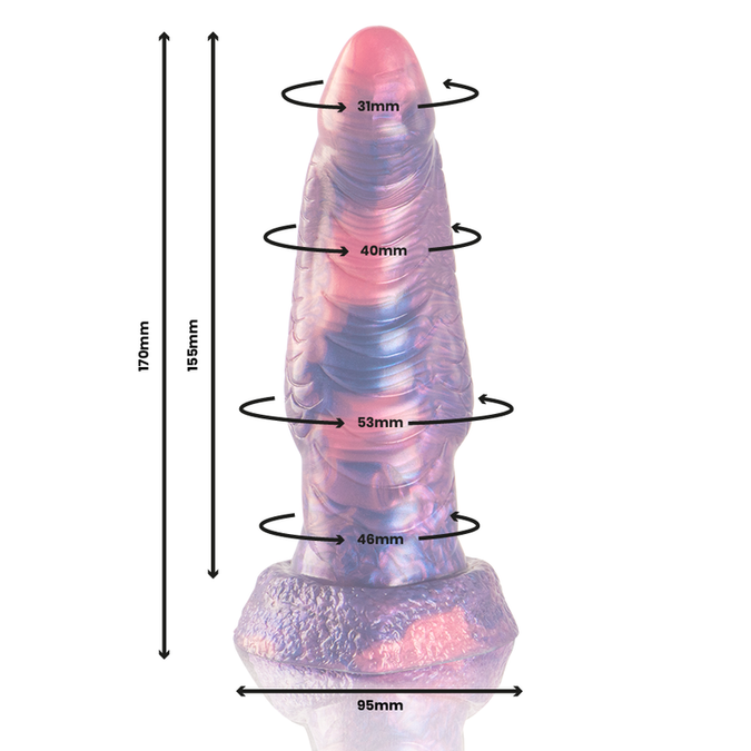 EPIC - MEDUSA DILDO VERSTENEND PLEZIER