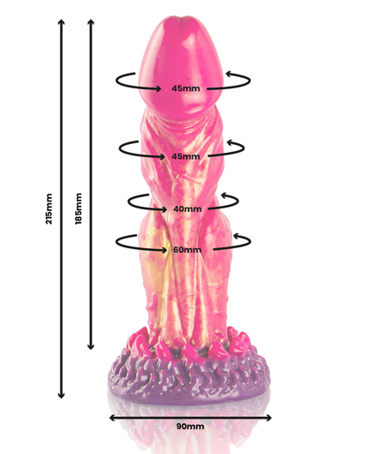EPIC - CERBERUS DILDO MYTHOLOGICAL FIRE