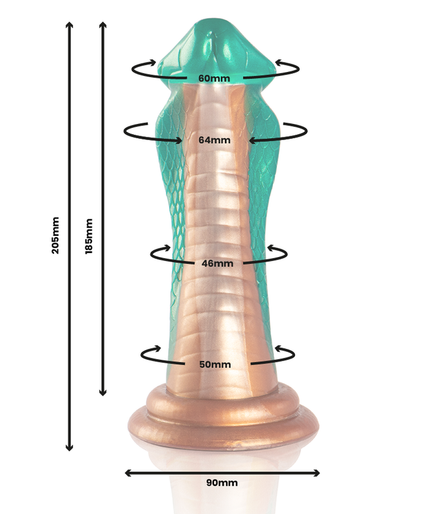 EPIC - PYTHON DILDO COBRA GREEN