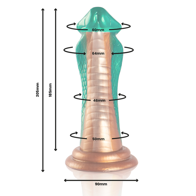 Epic – Python Dildo Kobra Groen