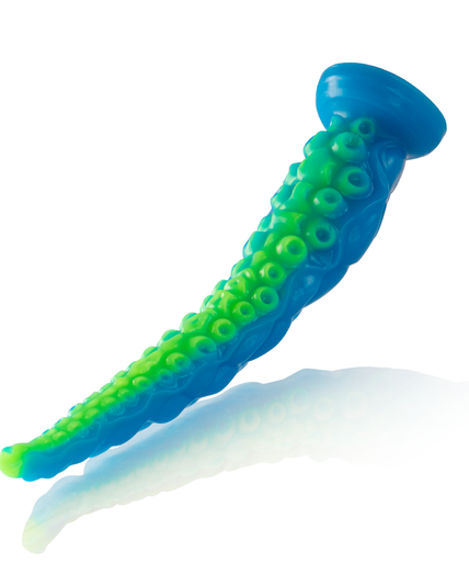 Episch – Scylla Fluorescerende Dunne Tentakel Dildo Klein Formaat