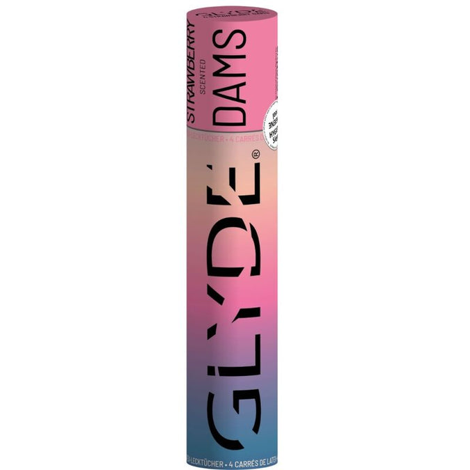 Sheer Glyde – Dams Latex Orale Seks Aardbei