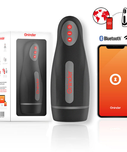 ONINDER - SEOUL RECHARGEABLE MALE MASTURBATOR 10 SPEED - FREE APP